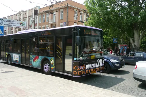 Автобус CityLAZ · травень 2011