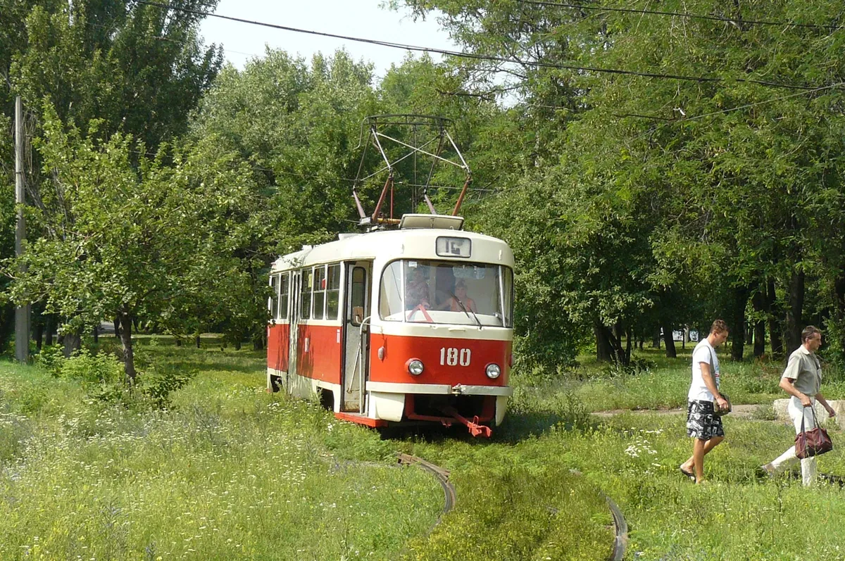 Трамвай Tatra T3 · липень 2012
