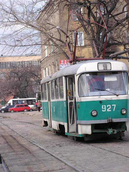 Трамвай Tatra T3 · 2012