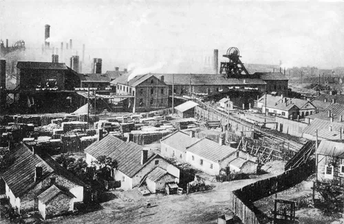 Шахта · старий знімок · Юзівка · 1904