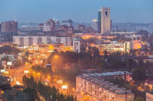 Донецьк · панорама міста