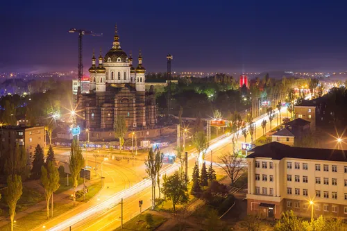 Донецьк · панорама міста