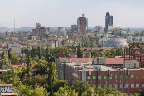 Донецьк · панорама міста