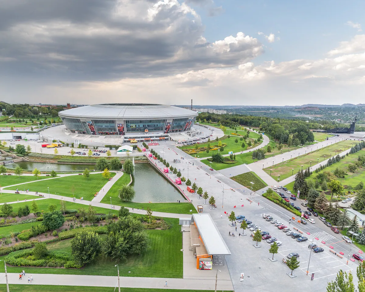 Донецьк · панорама міста