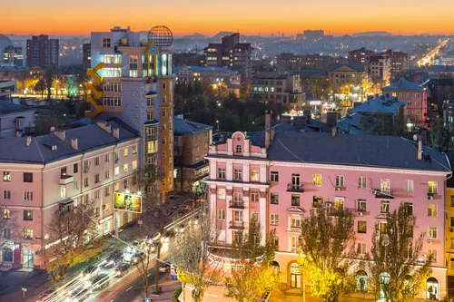 Донецьк · панорама міста