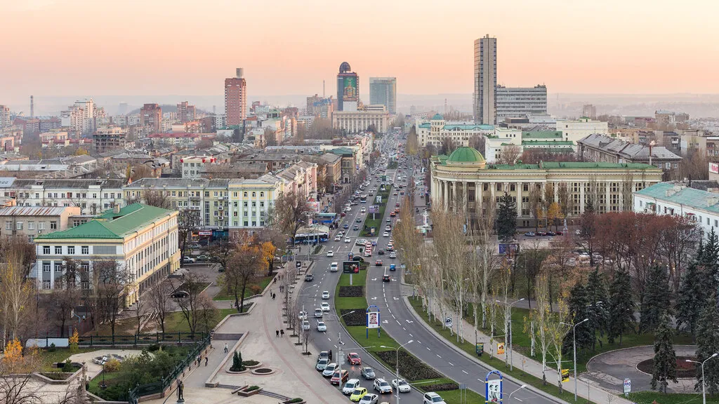 Донецьк · панорама міста